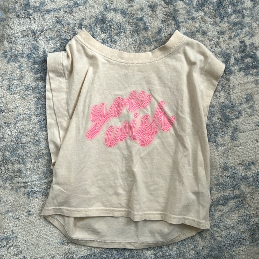 AERIE cropped muscle shirt